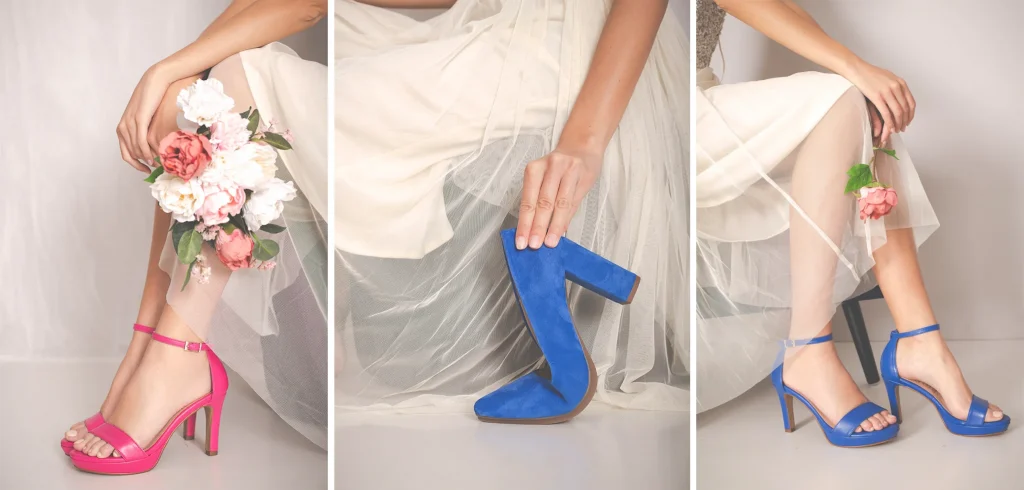 Zapatos para novias de color