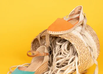 zapatos de yute